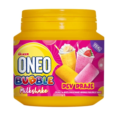 Oneo Bubble Milkshake saqqız bankası