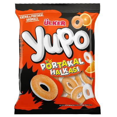 Yupo Portakal Halkası jelibon paketi